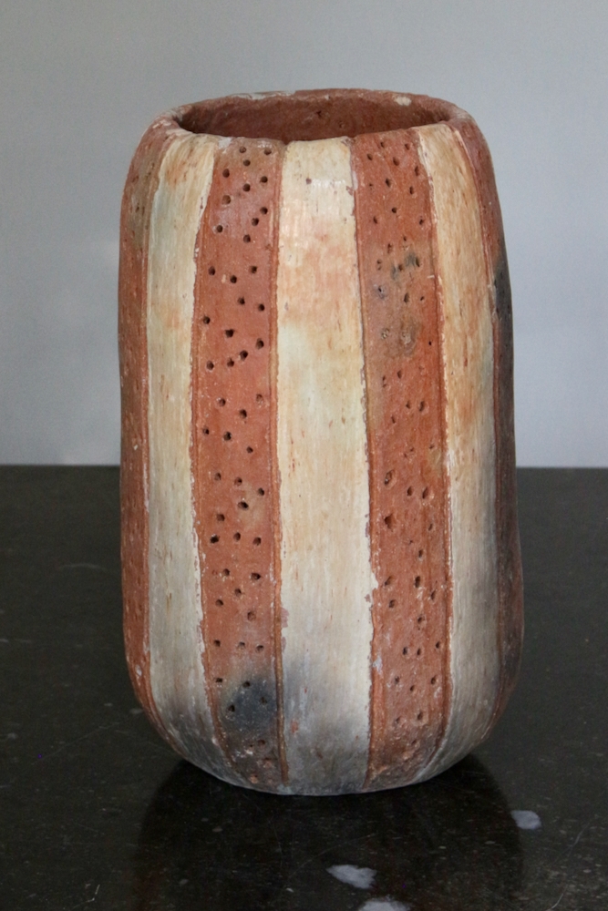 Keramikvase rustikal, 23xø15