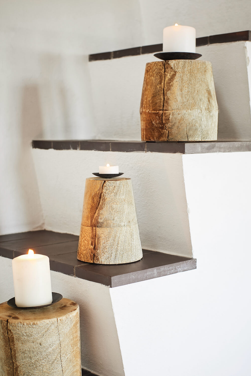 rustic candle stick