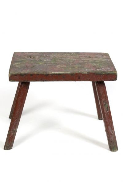 Antiker Hocker rustikal